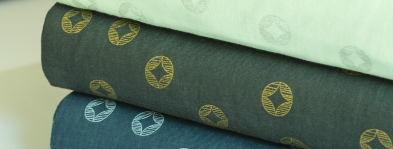 Nouveautés : tissus Ellen Lucket Baker en 3 coloris La Rabichette