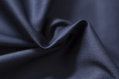 Satin de coton bleu marine- 20 cm