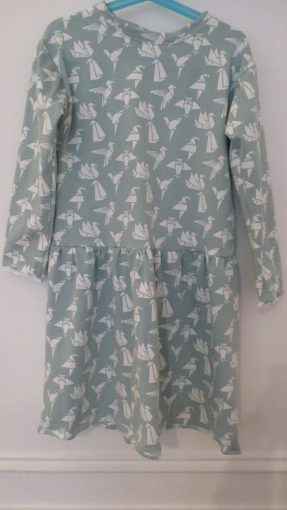 robe jersey origami