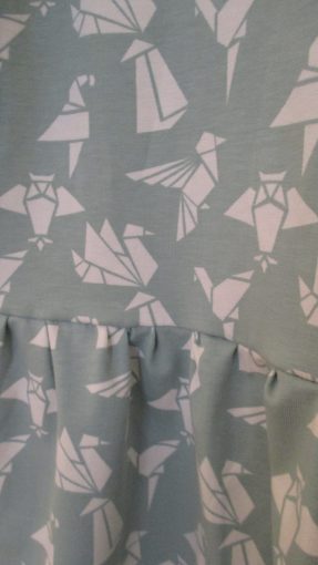 robe jersey origami