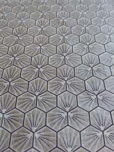 tissu motif trefle