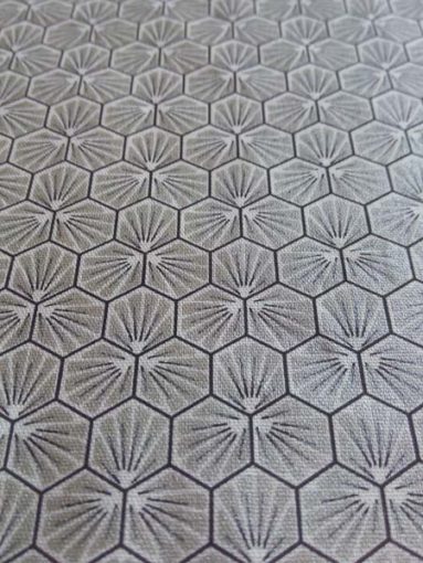 tissu motif trefle