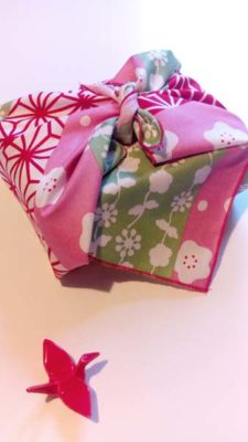 furoshiki rose bandes