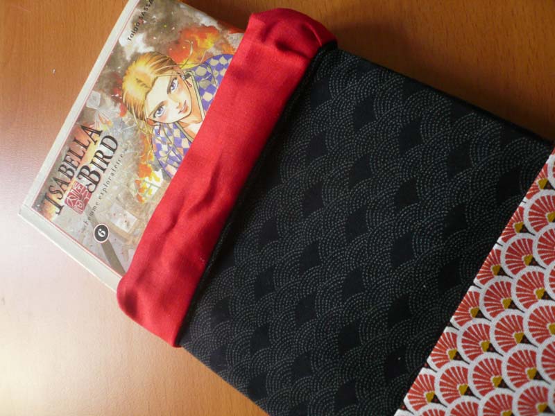 Pochette à Livres Japonais Seigaiha